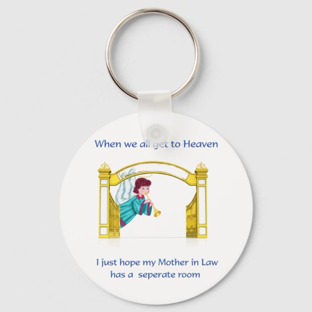 Christian Humour Key Ring (Front)