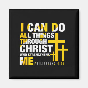 Christian - I Can Do All Things Through Christ Magnet