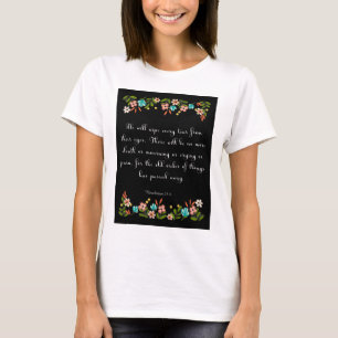 Christian inspirational Art - Revelation 21:4 T-Shirt
