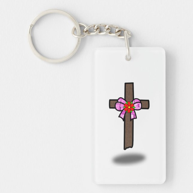 Christian inspired God Gave me life Key Ring (Front)