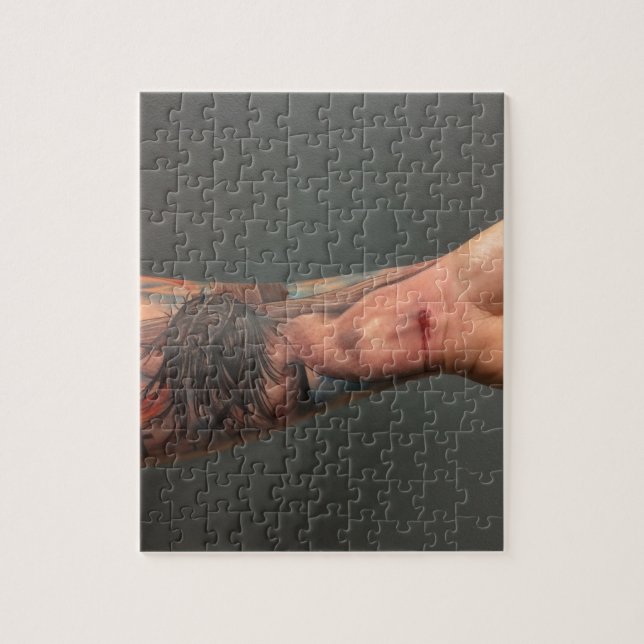 Christian Jesus  crucifix  crucifixion Jigsaw Puzzle (Vertical)