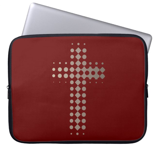 CHRISTIAN, JESUS, FAITH, GOD, BIBLE, JESUS CHRIST, LAPTOP SLEEVE (Front)
