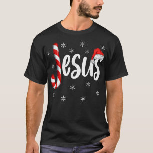 Christian Jesus Is The Reason Candy Cane Religious T-Shirt