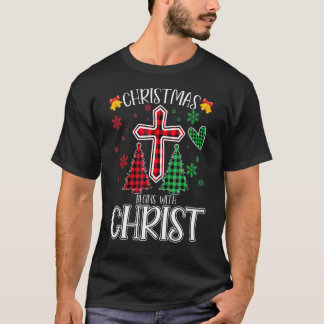Christian Jesus Is The Reason Of The Buffalo Plaid T-Shirt
