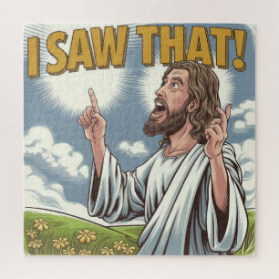 Christian Jesus is Watching you, Jesus I Saw That Jigsaw Puzzle