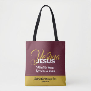 Christian JESUS REASON SEASON Christmas Tote Bag