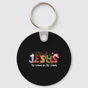 Christian Jesus The Reason Xmas Holiday Season Chr Key Ring