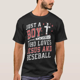 Christian Just A Boy Who Loves Jesus And Sell Fait T-Shirt