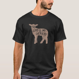 Christian Lamb of God Shepherd Black Small T-Shirt