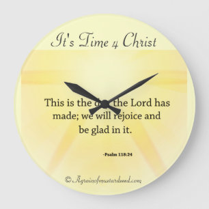 Christian Large Clock