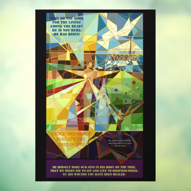 Christian Lent Easter Tree of Life (Sheet 3)