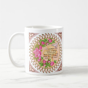 Christian Love is Patient mug