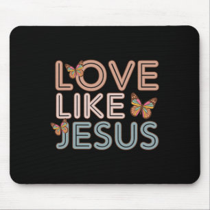 Christian Love Like Jesus Happy Easter Day Girls K Mouse Pad
