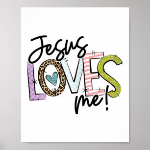 Christian Love Quote Gift For New Believers Jesus  Poster
