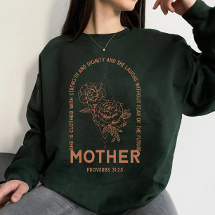 Christian mama bible verse sweatshirt