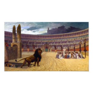 Christian Martyrs’ Last Prayer J-L Gérôme Photo Print