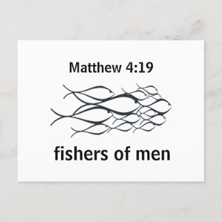 Christian | Matthew 4:19 Postcard