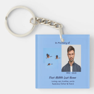 Christian Memorial Keepsake Canada Goose Outdoors Key Ring