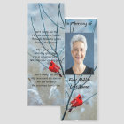 Christian Memorial Keepsake Cardinal Red Bird