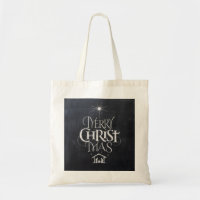 Christian Merry Christmas Chalkboard Lettering