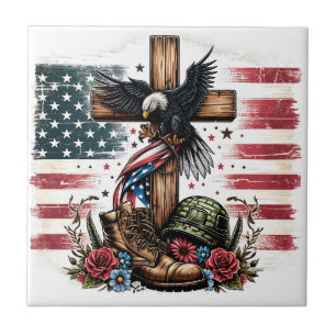 Christian Military Tile
