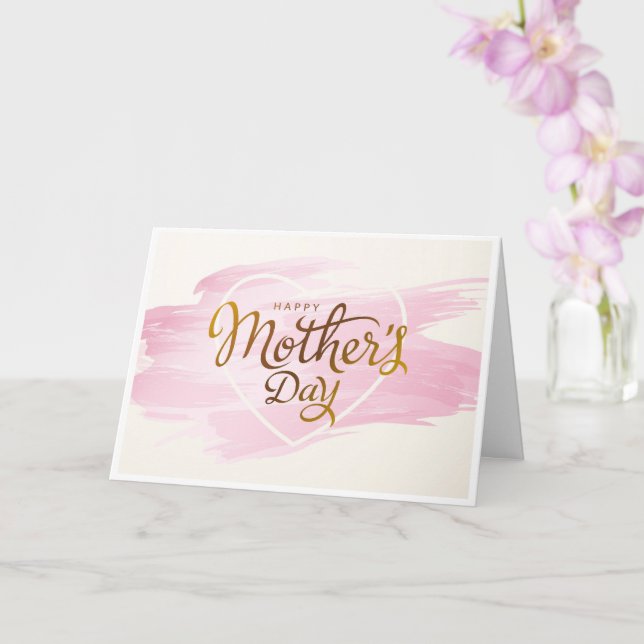 Christian Mother's Day Card (Orchid)