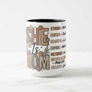 Christian Mother's Day She Is Mum Mug