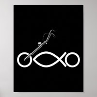 Christian Motorcycle Biker Ichthus Faith