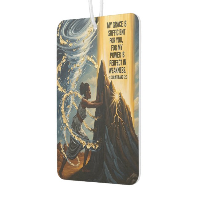 Christian Mouse Pad For Black Women Car Air Freshener (Left)