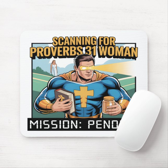 Christian Mouse Pad For Single Men (With Mouse)