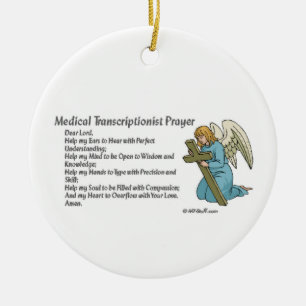 Christian MT Prayer Ceramic Tree Decoration