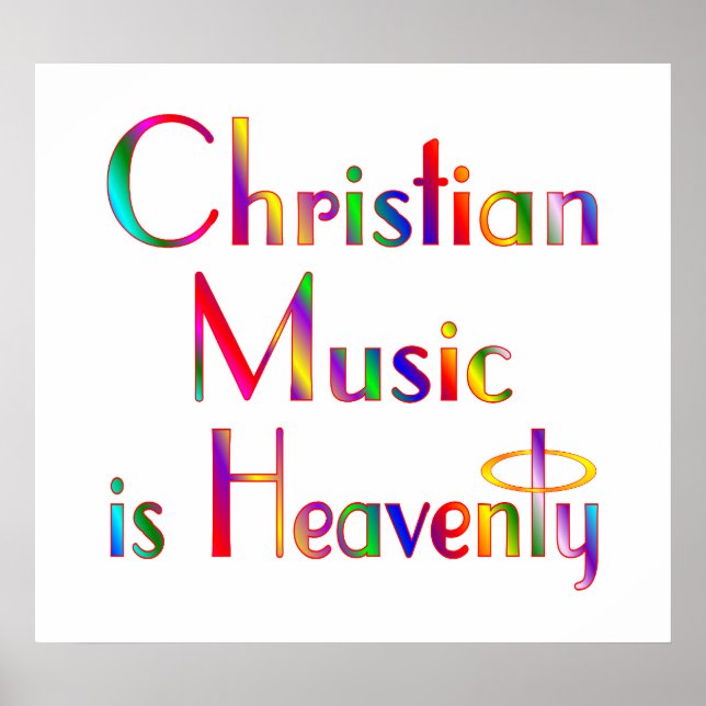 Christian Music Poster (Front)