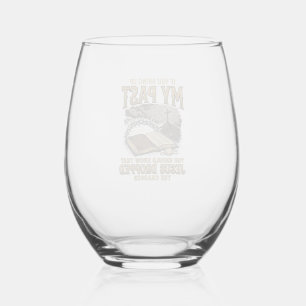 Christian My Past Jesus Dropped The Charges Shirt  Stemless Wine Glass