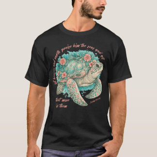 Christian n Sea Turtle Psalm T-Shirt