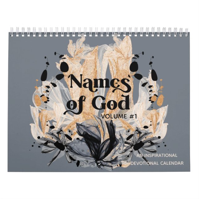 Christian Names Of God Calendar (Cover)