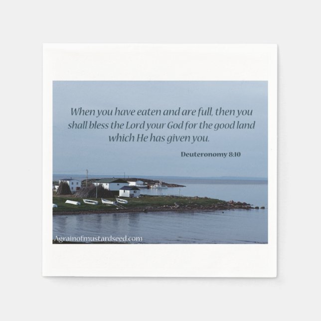 Christian Napkin (Front)