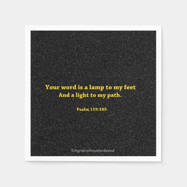 Christian Napkin (Front)