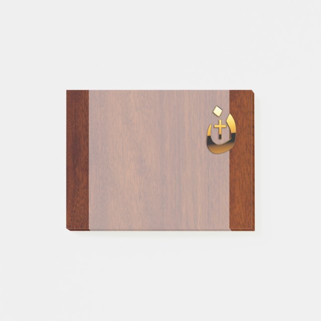 Christian Nazarene and Cross Solidarity Post-it Notes (Front)