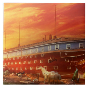 Christian - Noah's Ark - The beginning Tile