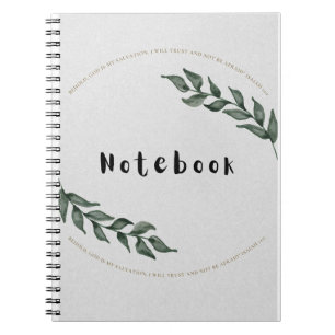 Christian Notebook for Bible Journaling