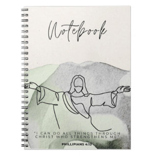 Christian Notebook for Bible Journaling