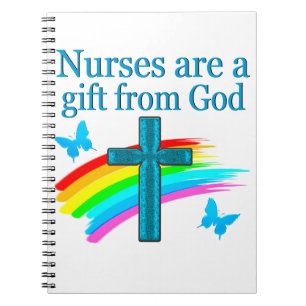 CHRISTIAN NURSING PRAYER DESIGN SPIRAL NOTEBOOK