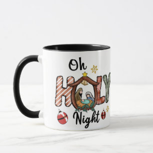 Christian - Oh Holy Night - Christmas Mug