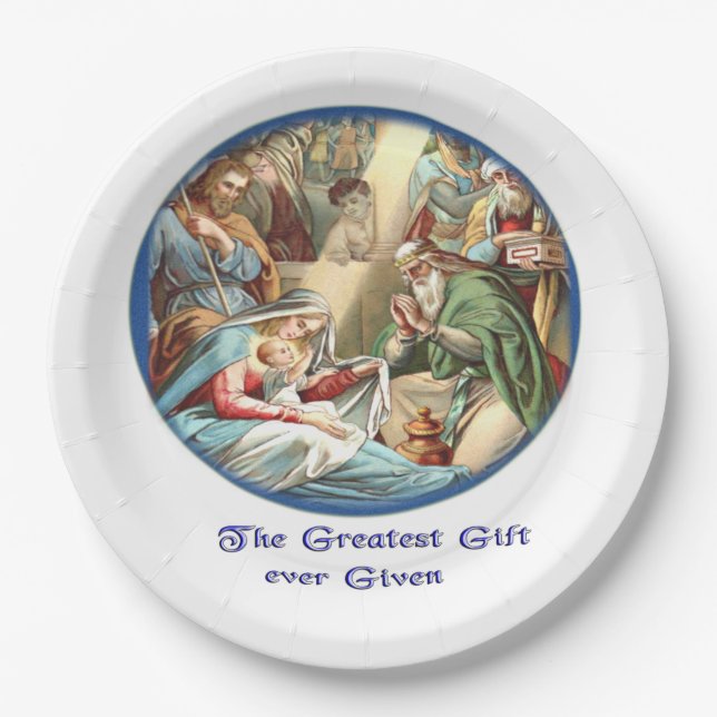 Christian Paper Plate (Front)