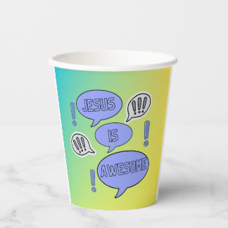 Christian party tableware theme  paper cups