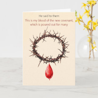 Christian Passover Card