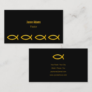 Christian   Pastor   Priest Business Card
