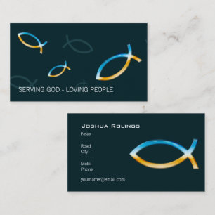 Christian   Pastor   Priest Business Card