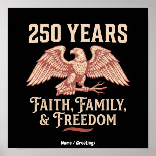 Christian Patriot 2026 Jubilee Faith Family Poster