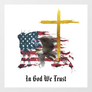 *~* Christian Patriotic Eagle Flag Veteran AP16